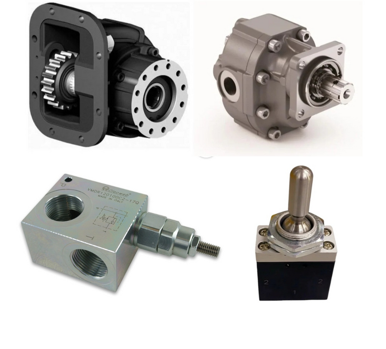 Side Tipper PTO Kit - Hotshift PTO to suit Road Ranger Transmissions