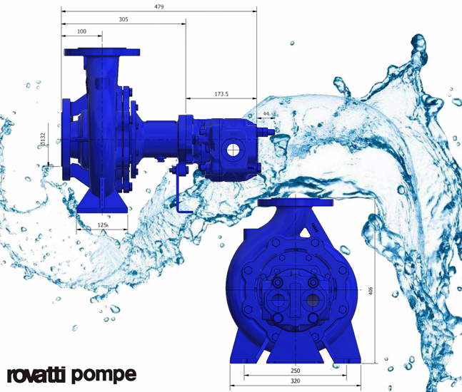 Hydraulic Driven Water Pump and Motor