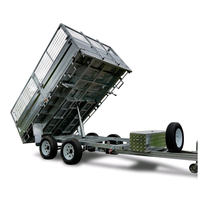 Trailer Underbody Tipper Kit - 6 Stage 1005mm Stroke includes 12v Powerpack and Pendant