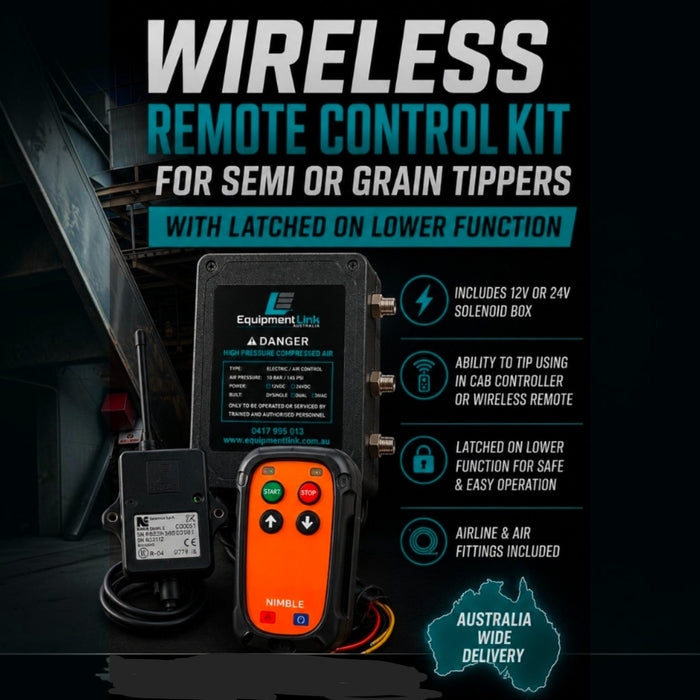 Wireless Tipper Remote - Latched on Lower