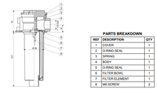 Load image into Gallery viewer, Hydraulic Oil Filter - High Flow
