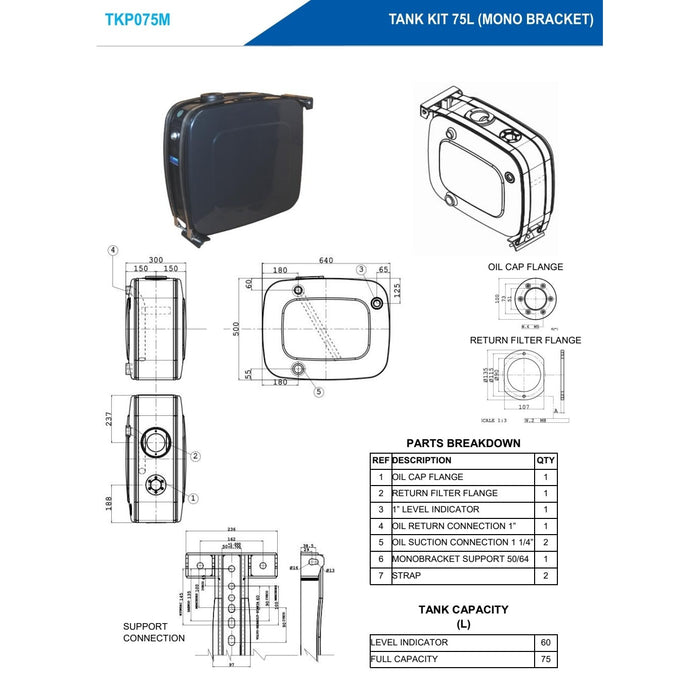 Hydraulic Tanks - Square & Under Deck