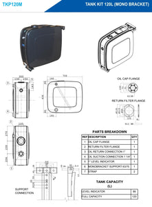 Hydraulic Tanks - Square & Rear Of Cab