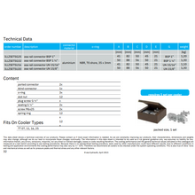 Load image into Gallery viewer, ASA Oil Cooler Twin Fan Adaptor Kits
