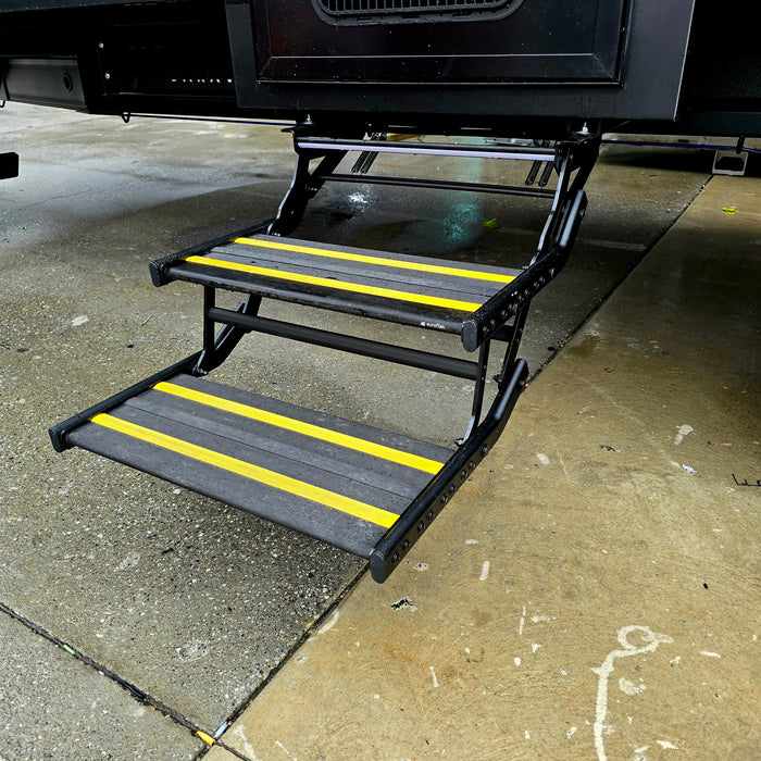 Euroflek Double Step with LED Entry Light
