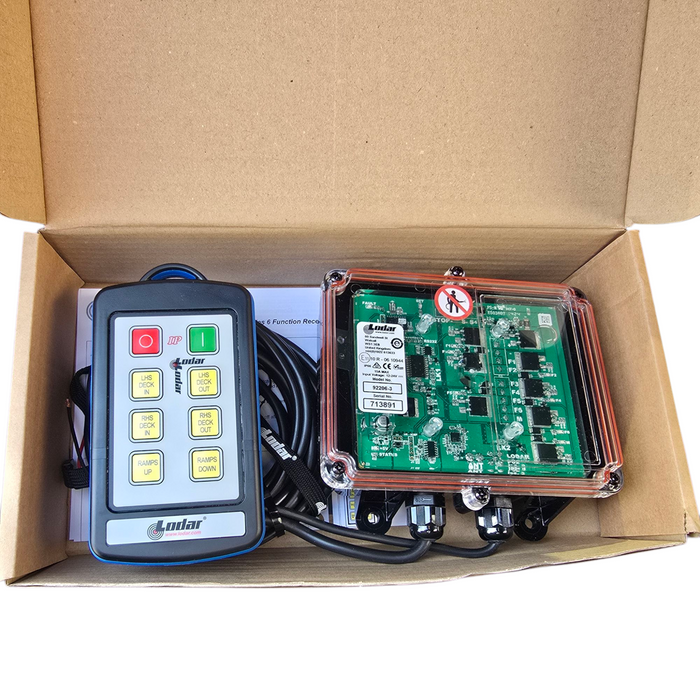 Lodar Transmitter & Receiver 6 Function - Deck Widener