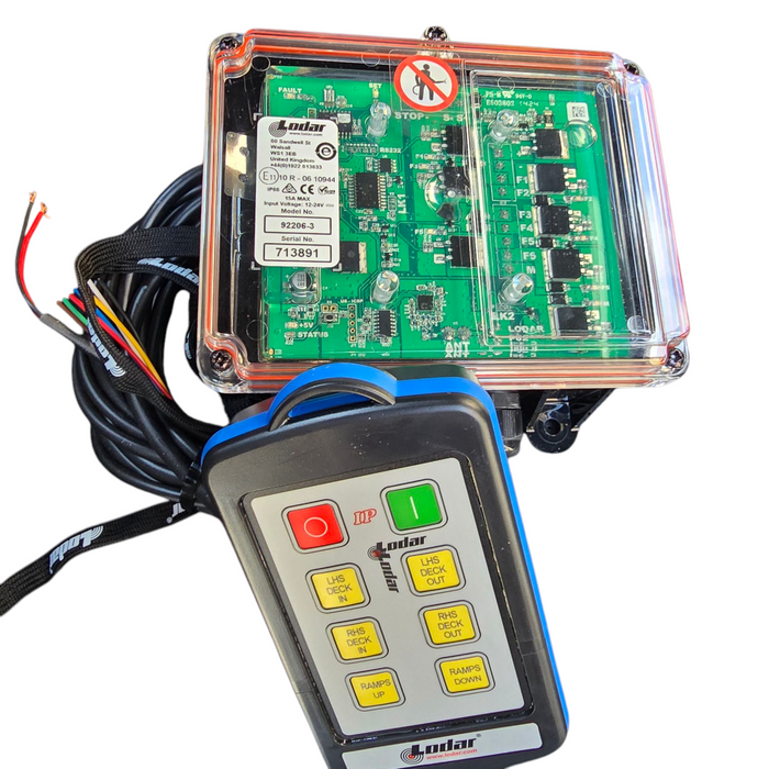 Lodar Transmitter & Receiver 6 Function - Deck Widener