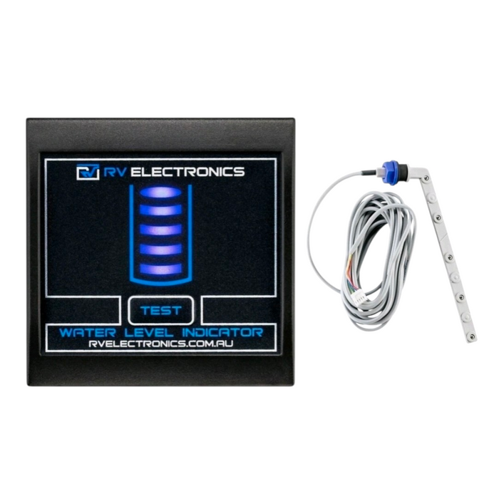 LED Single Water Tank Gauge plus 5m Sender Kit