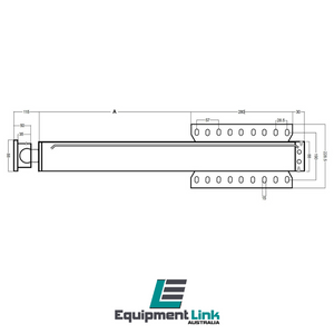 Hydraulic Stabilizer Landing Leg