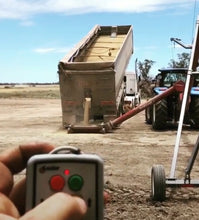 Load image into Gallery viewer, Lodar Wireless Radio Remote Control for Semi or Grain Tippers Dual Air Output 12v or 24v available
