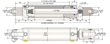 Load image into Gallery viewer, MEGARAM - 3&quot; Bore Double Acting Cylinders
