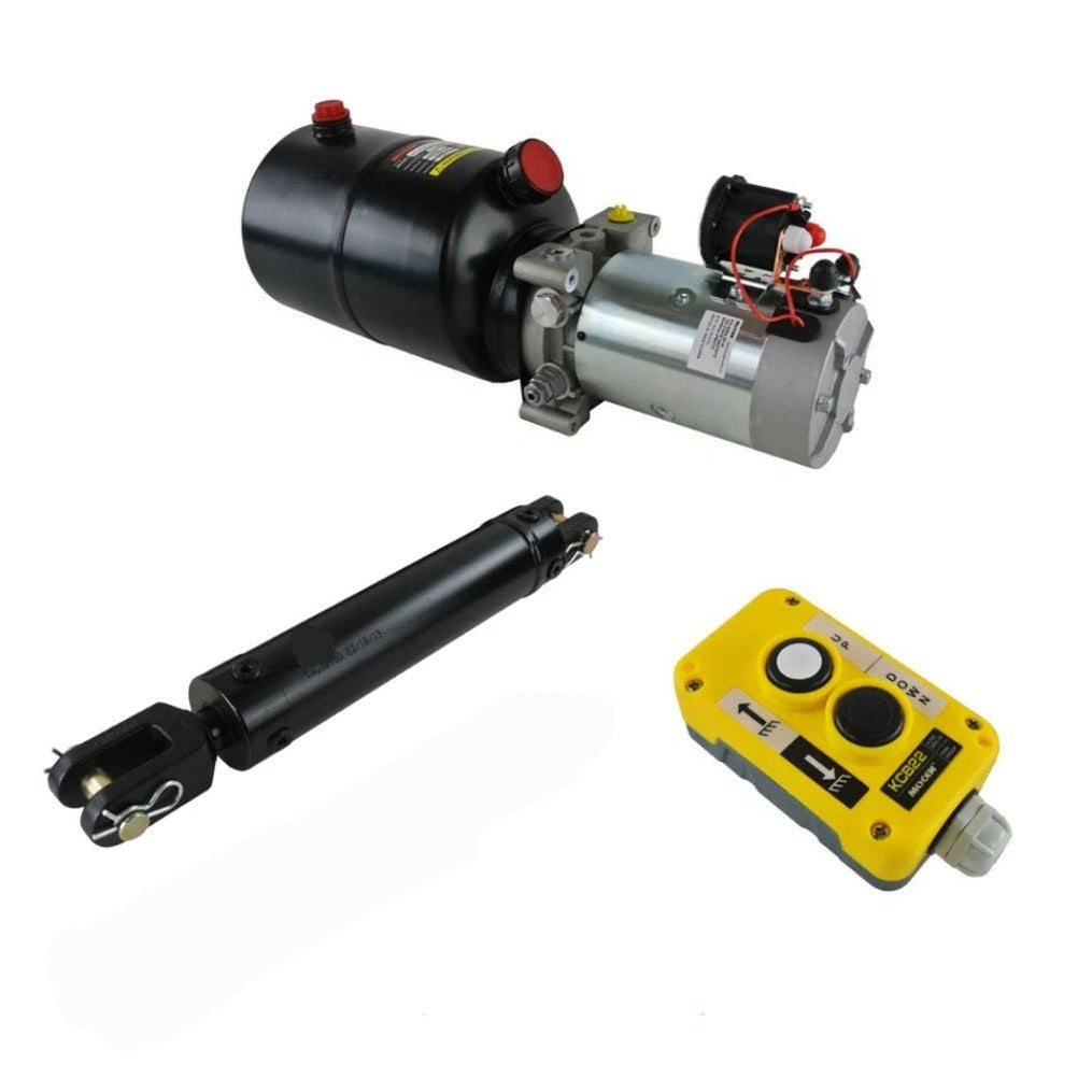 Hydraulic Ramp Kit Double Acting with Single Cylinder — Equipment Link ...