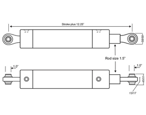 Hydraulic Top Link Cylinder